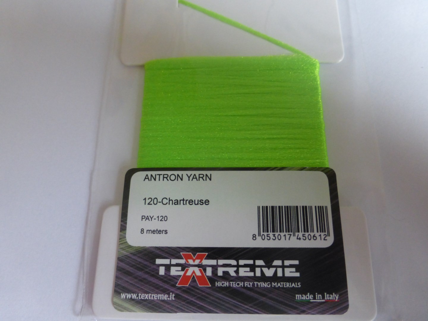 Antron Yarn Chartreuse (card 120)